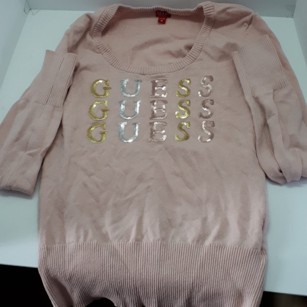 Guess Glitter long sleeve top